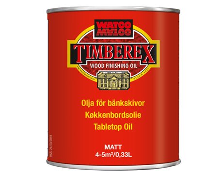 Timberex Olja för bänkskivor