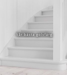 Jotun Trestjerner golvfärg målad på trappa