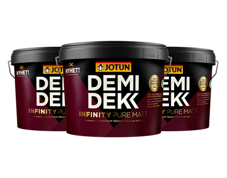 Demidekk Infinity Pure Matt 3x10 liter
