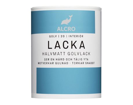 Lacka Halvmatt Golvlack