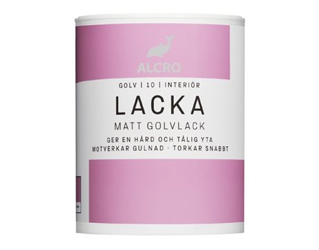 Lacka Matt Golvlack