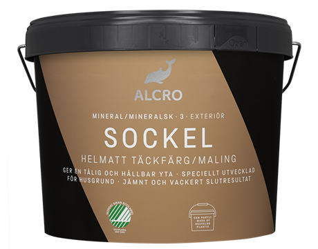 Sockel Helmatt Täckfärg