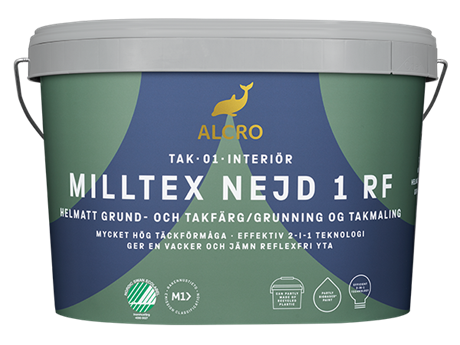 Milltex Nejd 1 RF Helmatt Grund- och Takfärg