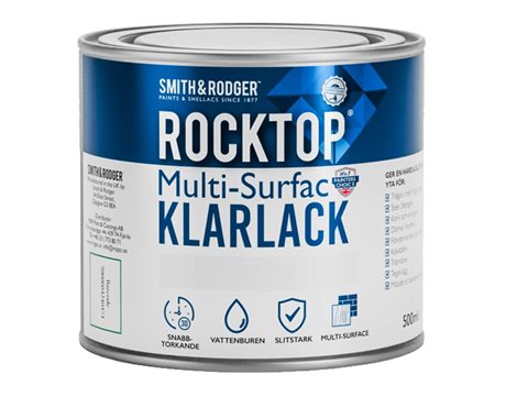 Rocktop Klarlack Halvblank 35