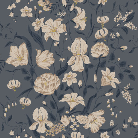 S10163_Karins-bukett_Indigo_Sandberg-Wallpaper_image1