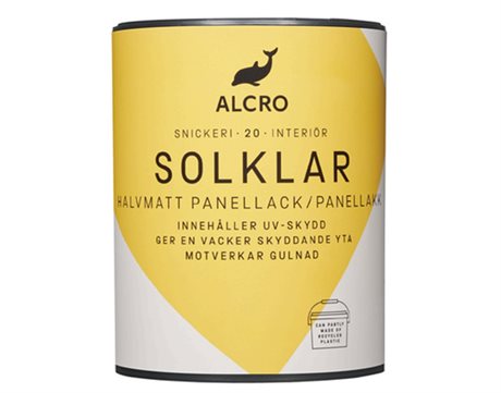 Solklar UV-Panellack