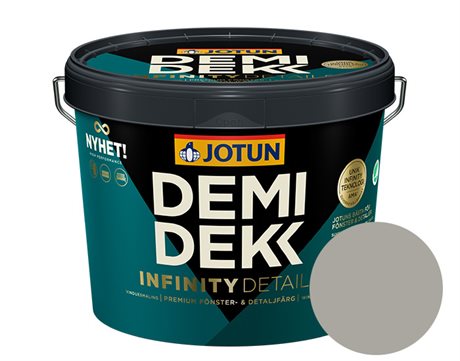 Demidekk Infinity Details 3L 1032 Grå Harmoni