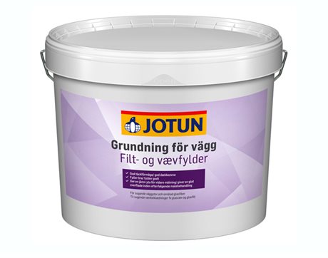 Grundning för vägg