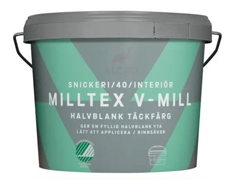 Milltex V-Mill Halvblank