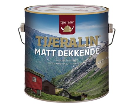 Tjæralin Matt Dekkende Oljetäckfärg