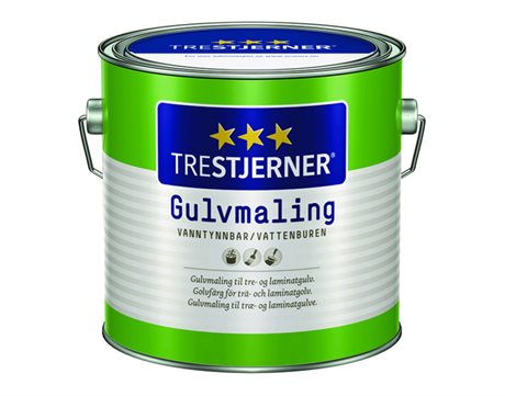 Trestjerner Golvfärg