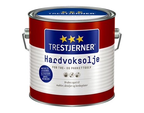 TRESTJÄRNER HÅRDVAXOLJA 2.7L