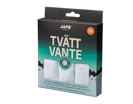 Tvättvante 3-pack