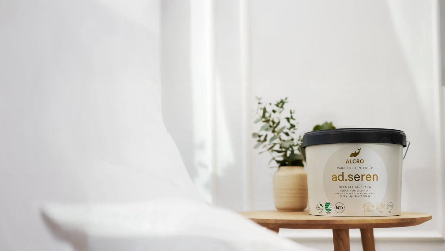 Alcro ad.seren väggfärg