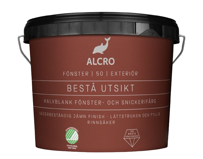 Alcro Bestå Utsikt fönsterfärg