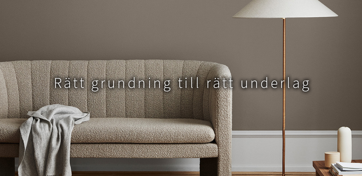 Rätt grundning till rätt underlag